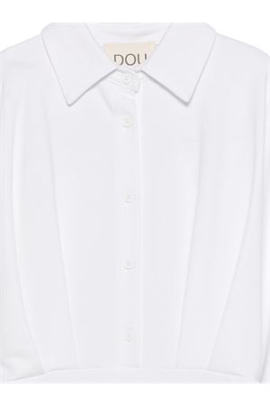 abito bianco con bottoni DOUUOD KIDS | DY1A60J0371100